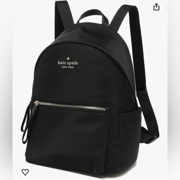kate spade Handbags - Kate Spade Chelsea Medium black Nylon Shoulder Backpack Bag